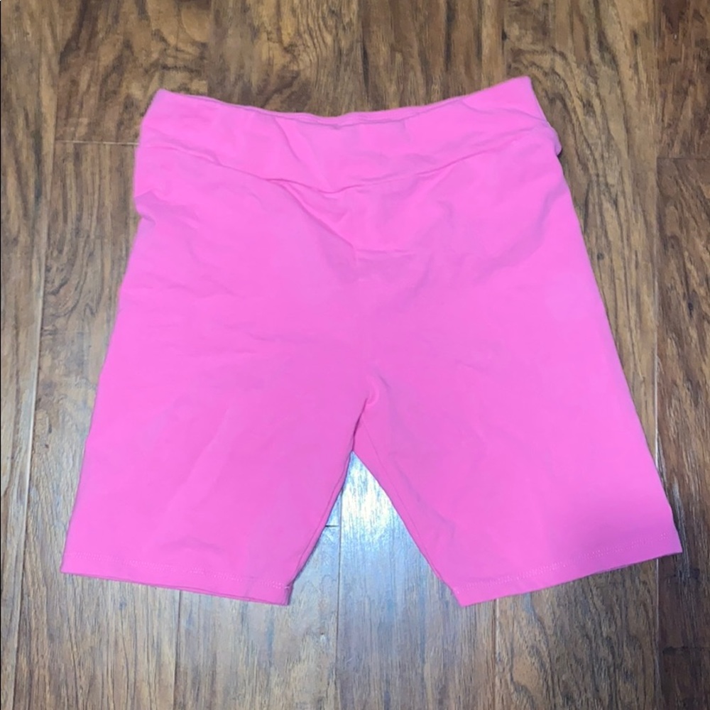 Pink Biker Shorts